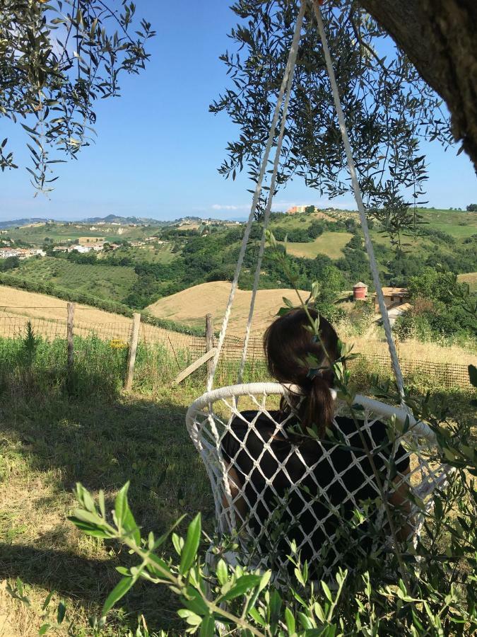 Bed And Adventure Tramontana Resort - Casetta & Wellness Castilenti Exterior foto