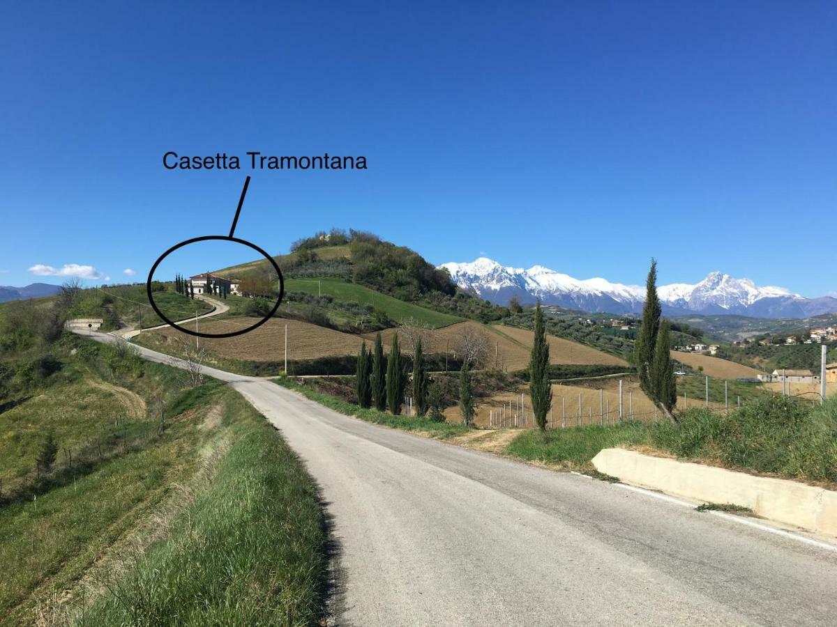 Bed And Adventure Tramontana Resort - Casetta & Wellness Castilenti Exterior foto